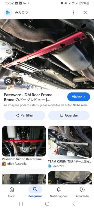 Honda s2000 barra traseira jdm password