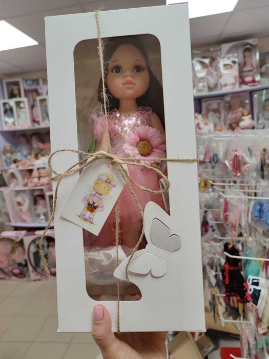 Кукла Паола Рейна / Paola Reina Рапунцель в туфлях и коробке, 34 см