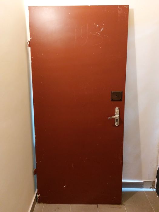 Вхідні залізні двері