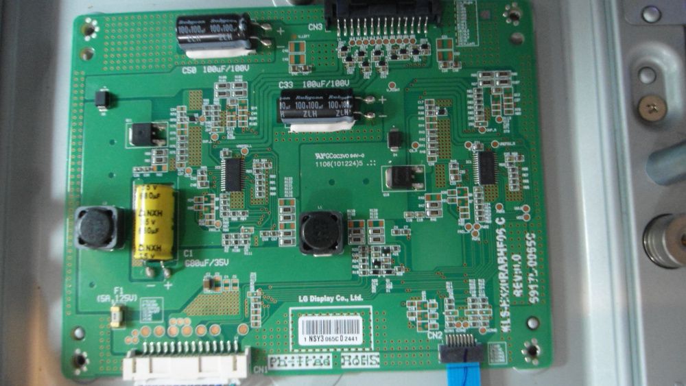 Driver alimentação  display (Inverter) LG6917L-0065C Toshiba 32DB833G