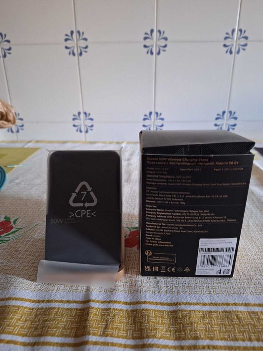 Carregador Wireless Xiaomi 50W - Na Caixa - NOVO