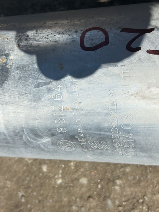 opel corsa e 1,4 5 drzwi tłumik wydech