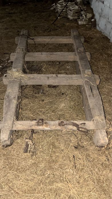 Zabytkowe starodawne sanie