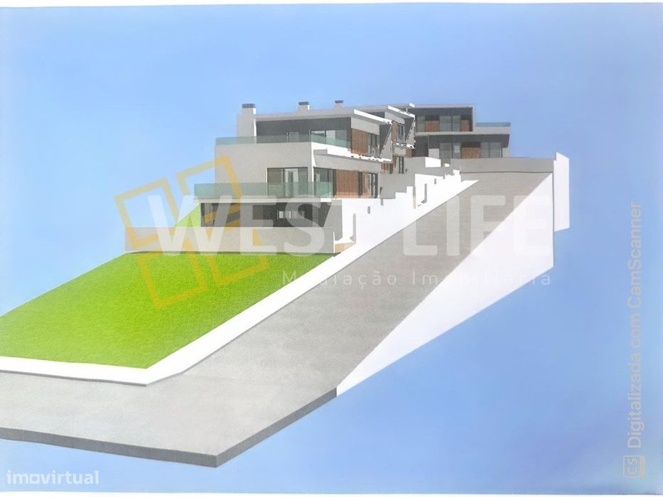 Moradia Independente T3 NOVA com jardim - Excelente exposição solar...