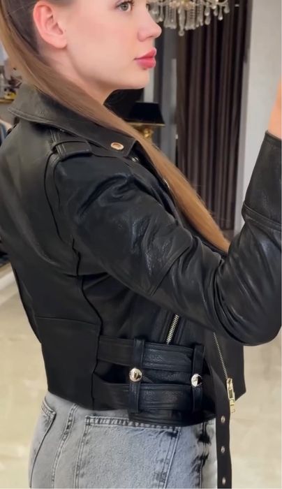 Шкіряна куртка косуха