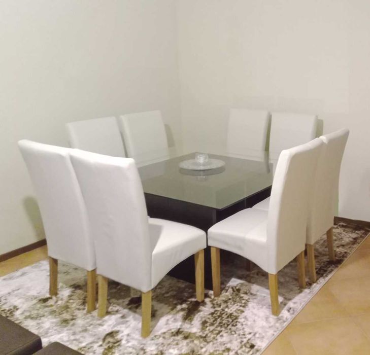 Cadeiras de Sala de Jantar em Cerejeira e Corino Branco