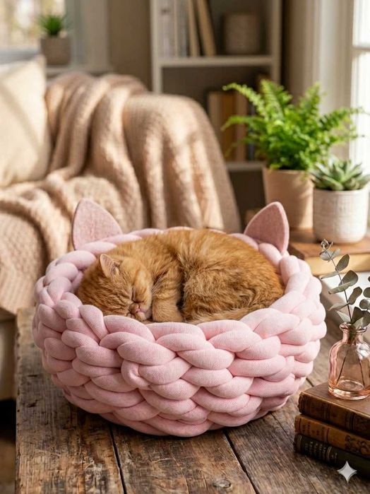Лежанки для котів, собак
