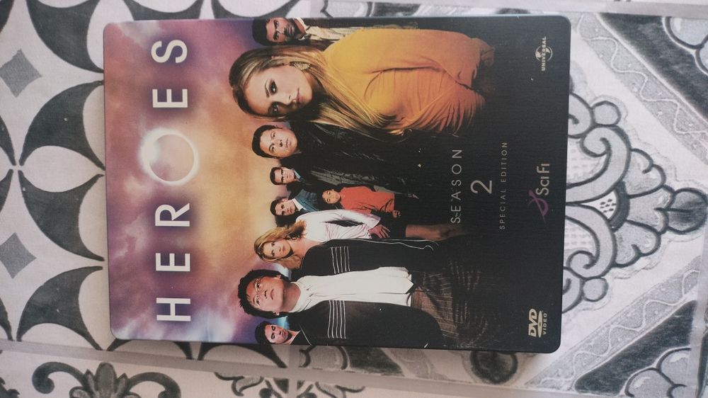 DVD Heroes 2 season Edição especial limitada de colecionador