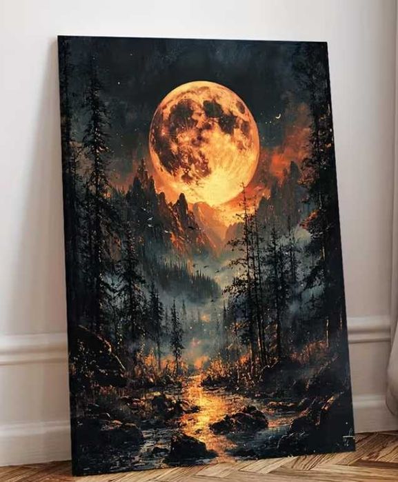 Obraz na płótnie noc