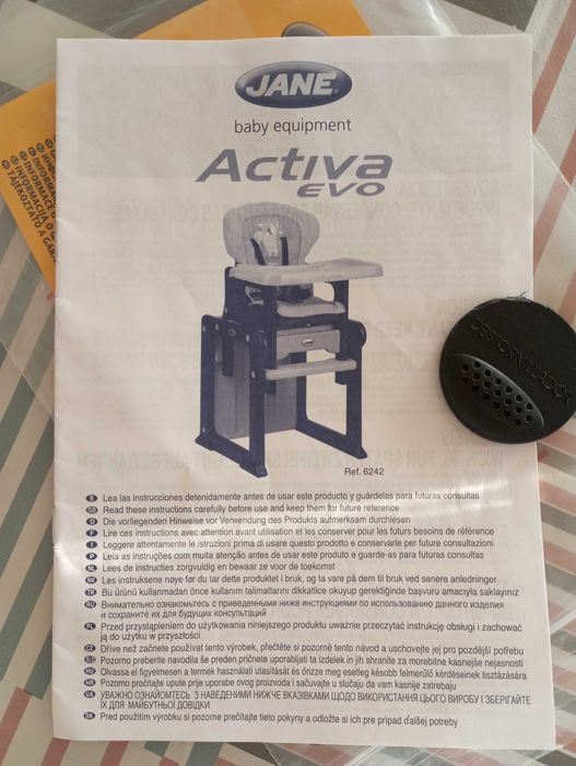 Cadeira de refeição multifunções