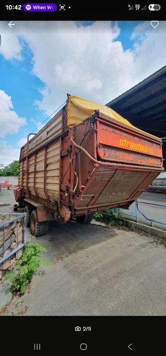 Przyczepa samozbierająca Strautmann Vitesse 230DO