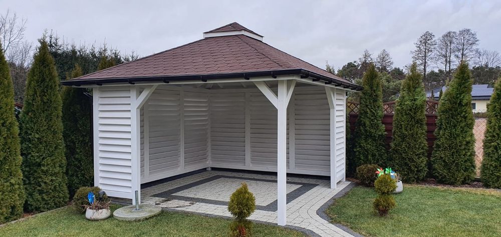 Altana ogrodowa ,zadaszenie