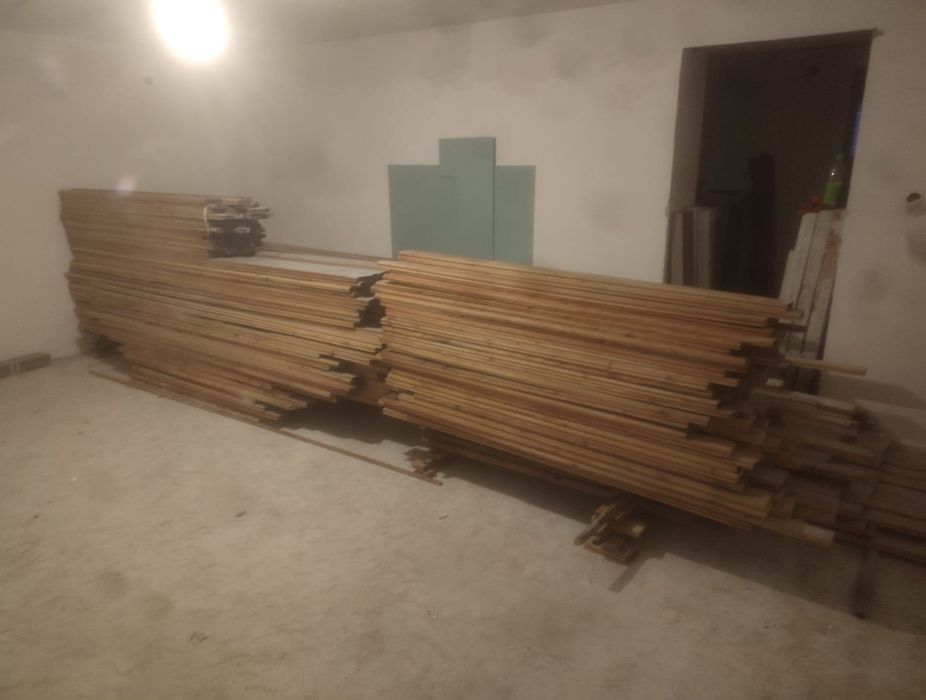 Deski modrzewiowe cena za metr kwadratowy grube 28 mm szerokie 10 cm