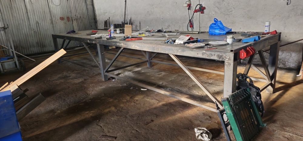Spawalnia stół stol 6m spawalniczy warsztat stal spawanie