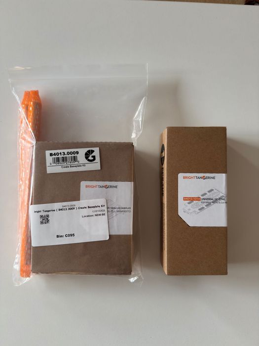 Bright Tangerine Create Baseplate Kit ROD 15mm dovetail Manfrotto/DJI