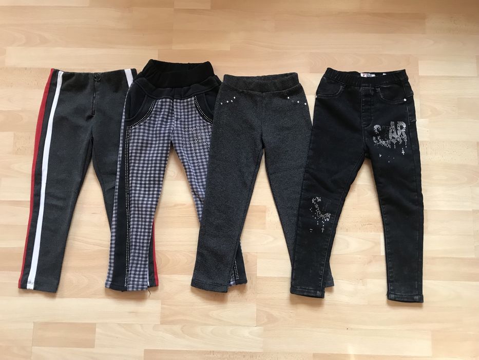 Лосіни теплі, лосіни з карманами, лосіни Zara для дівчаток на ріст 110