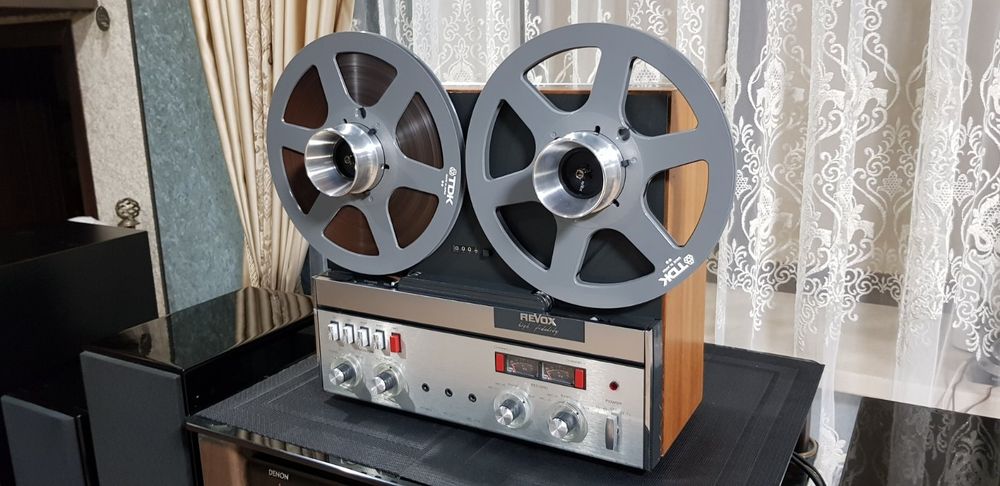 Revox A-77 сквозной канал 19-38 скорость толстый тонвал