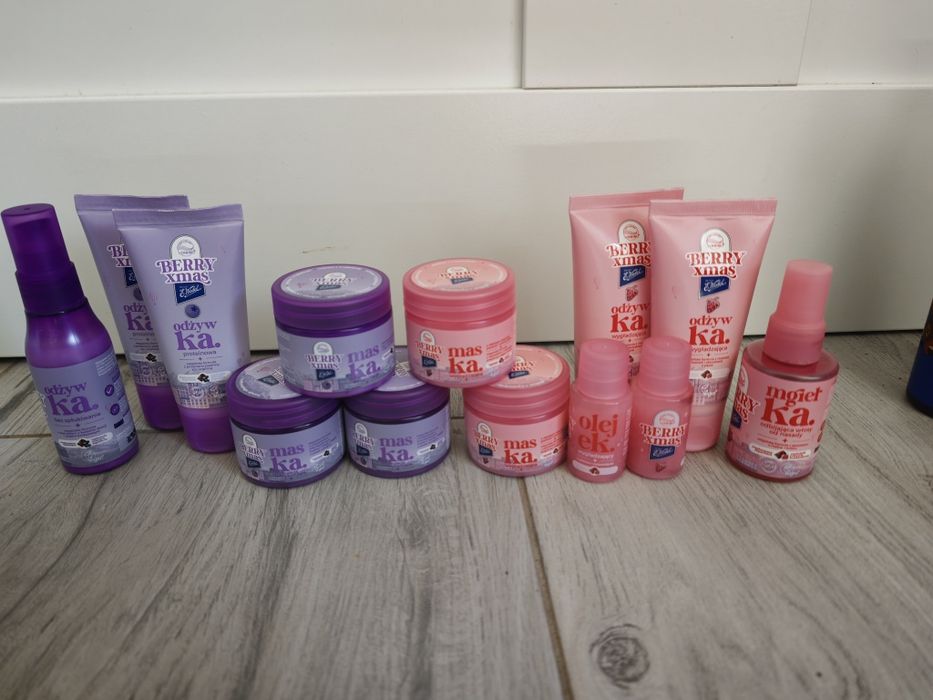 Onlybio zestaw kosmetyków do włosów - maska, odżywki termoochrona