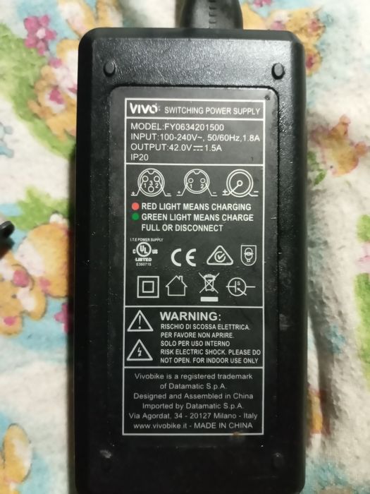 Блок питания электросамокат