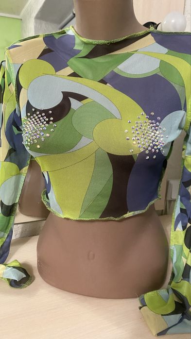 Сітка з камінням Сваровськи