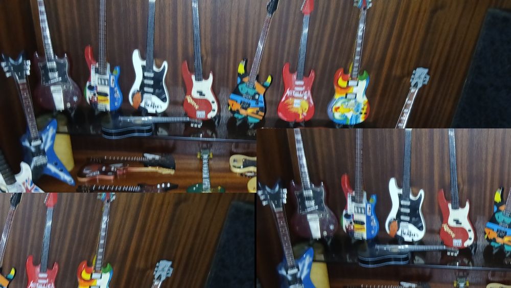 Colecao 30 guitarra minitura por 260 €