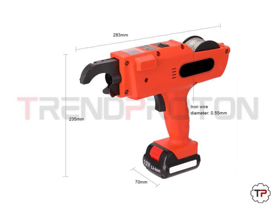 Atador / Amarrador de Ferro a Bateria