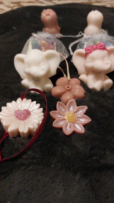 Artigos em cera artesanais