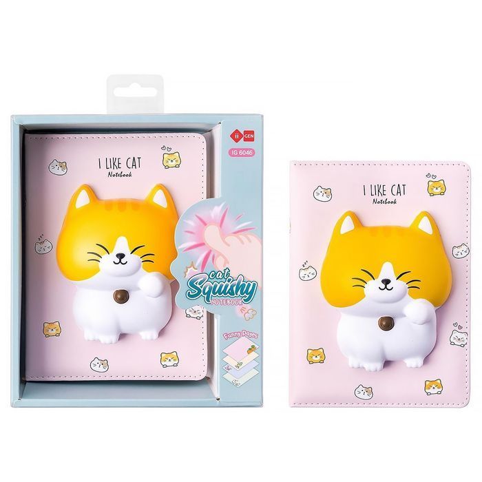 Notes 128K.kotek Squishy Alba Moli Nowa Nieużywana