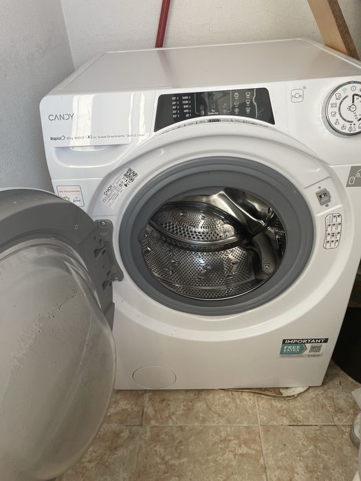 Maquina de lavar candy 10 kilos, como nova.