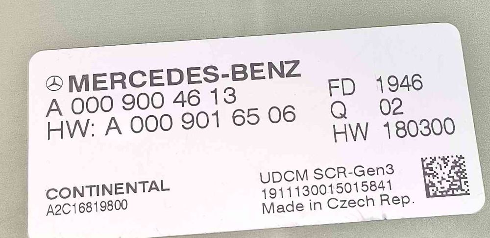 Módulo Eletrónico A0009004613 - MERCEDES-BENZ A-CLASS