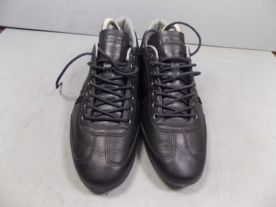 Lacoste 11941 Mens Black Leather