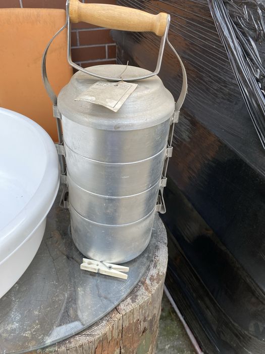 Termos aluminiowy PRL nowy