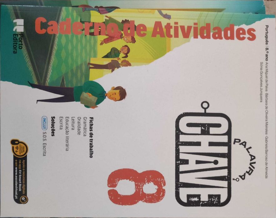 Manuais escolares e livros de actividades do 8º ano