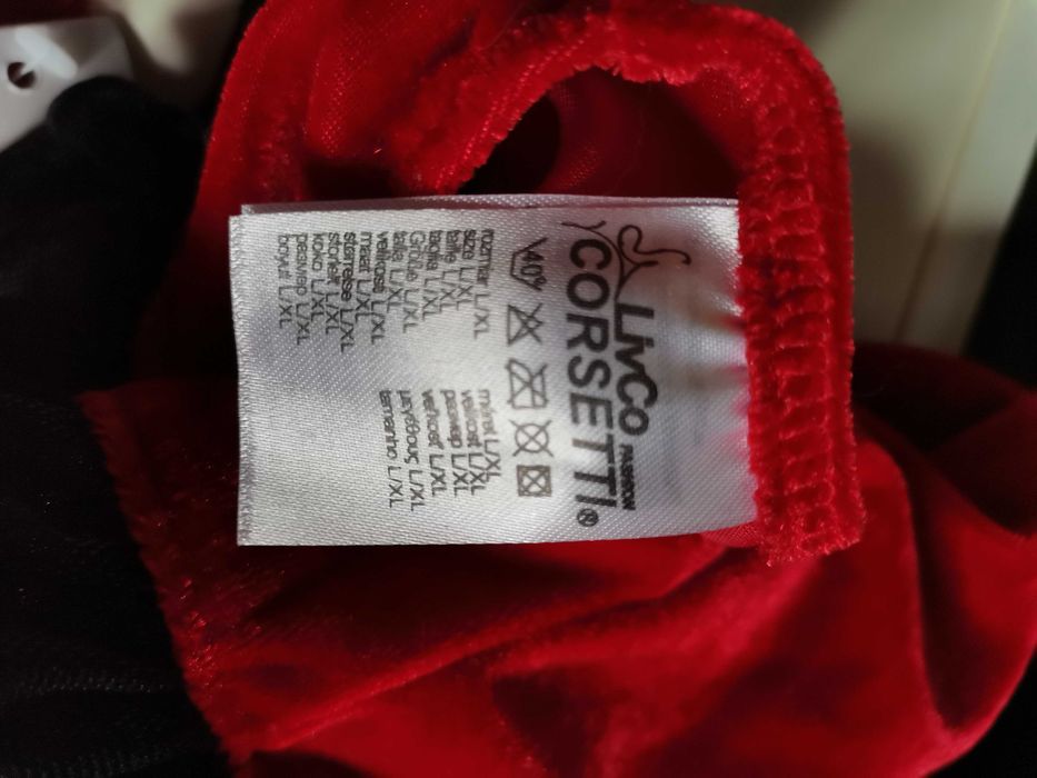 Livia corsetti набір  білизни. Костюм Санта Клауса