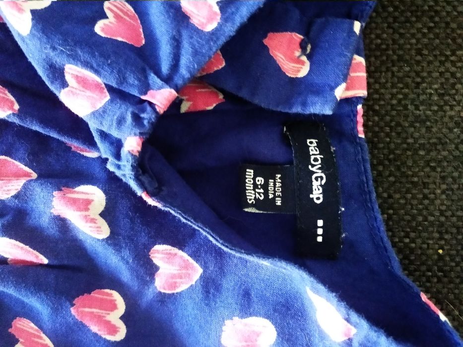 GAP sukienka sukieneczka dla dziewczynki 6-12mscbsuper stan dziewczęca