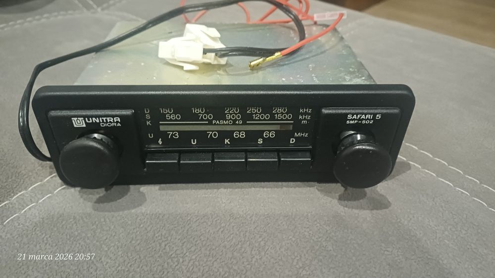Radio Safari 5 Unitra Diora Nowe