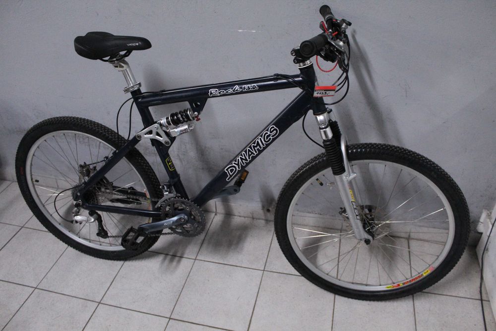 Rower MTB DYNAMICS ROCK, Rama 20", Koła 26". Alu, Full Amor. Shimano