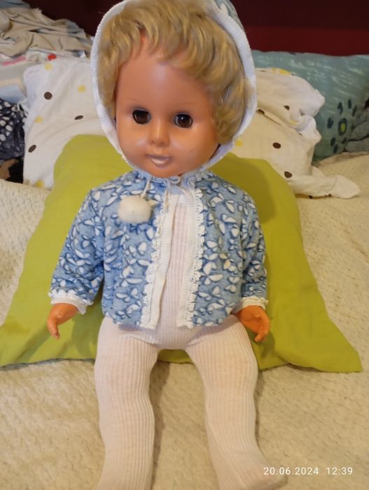 Кукла игрушка детская ароизводство ГДР