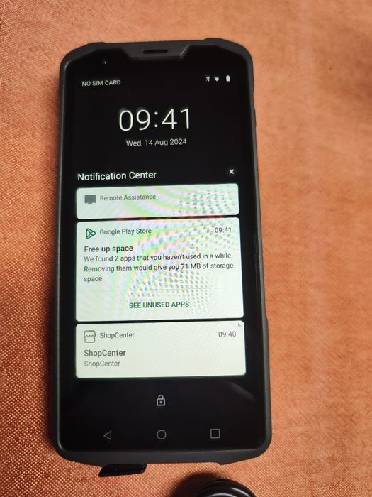 Sunmi PDA L2S RFID c/ Scanner 2D Zebra