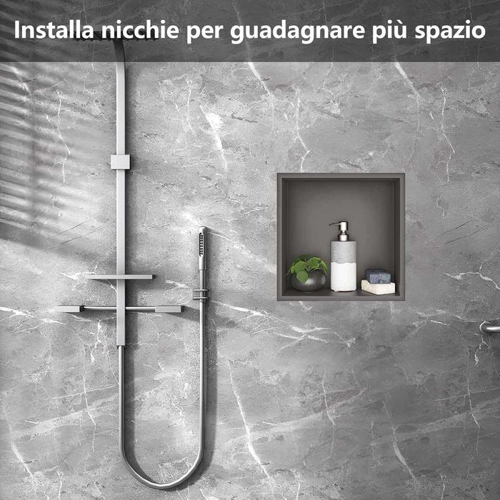 Nowa półka wnękowa / szafka / wnęka prysznicowa / regał !A258!