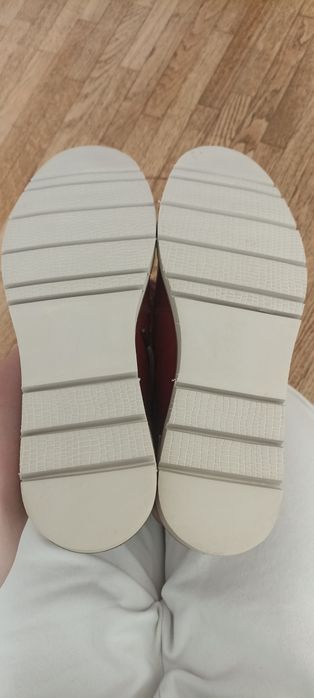 Осінні шкіряні черевики next, 45 р, ботінки шкіра, нові