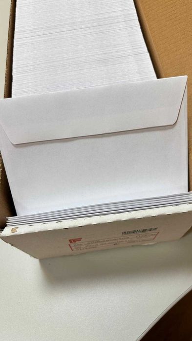 Caixa 500 Envelopes formato 114 x 162