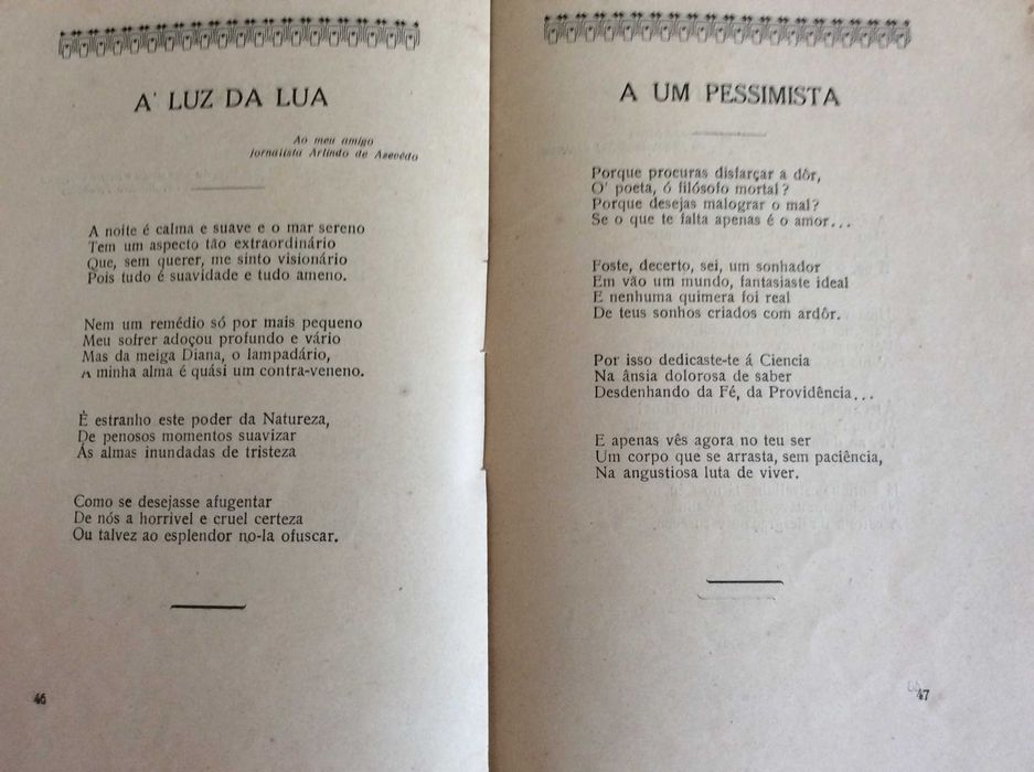 Excelente preço - Livro 12 - Luciano de Araújo.  Emoções ( Poesia ) Porto, 1934