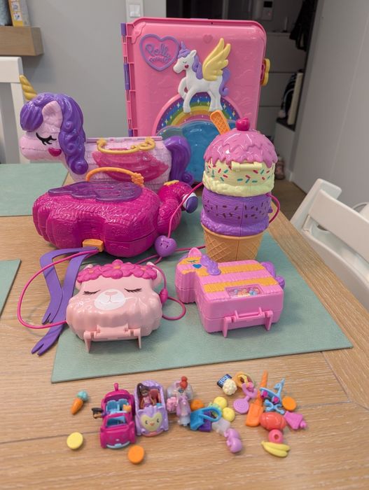 Polly Pocket - sześć zestawów