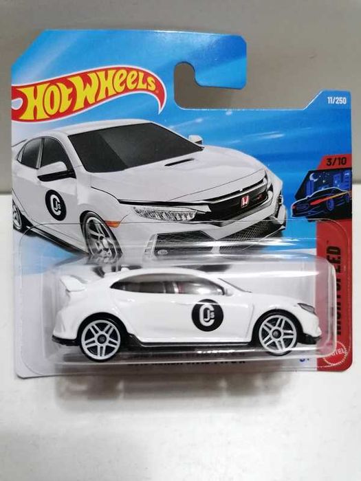 Hot Wheels 2018 Honda Civic Type R.