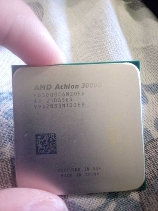 процессор amd athlon 3000g - купити комплектуючі для ПК - Ціна на