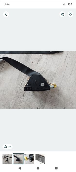 Volkswagen Caddy 3 III Pas Bezpieczeństwa Prawy Przód Przedni