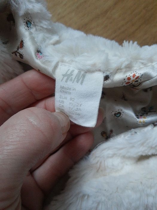 Kamizelka pluszowa bezrękawnik