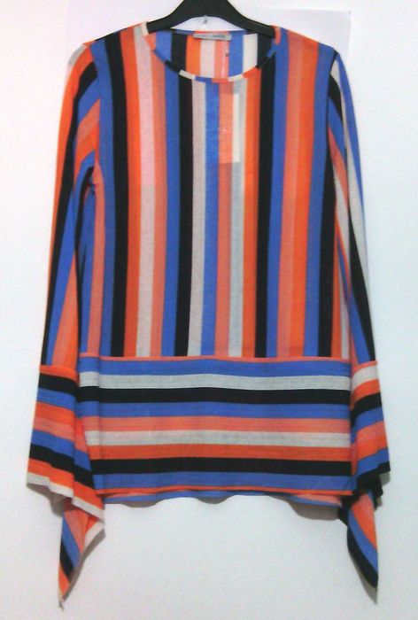 T-shirt / Blusa às riscas Zara Tam S Nova c/etiqueta