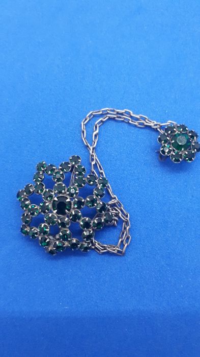 Брошь серебро 875пр.
